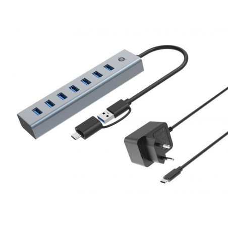 Hub usb 30 conceptronic hubbies21gp 7