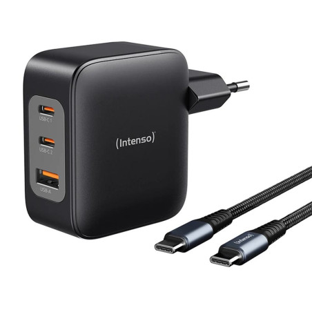 Cargador pared intenso gan w100acc 2x