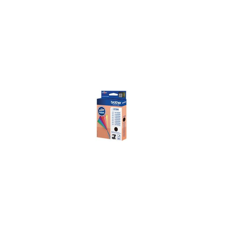 Cartucho tinta brother lc223bkbp negro 550
