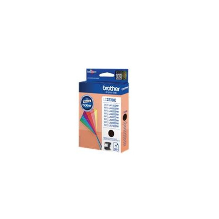 Cartucho tinta brother lc223bkbp negro 550
