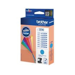 Cartucho tinta brother lc223cbp cian 550