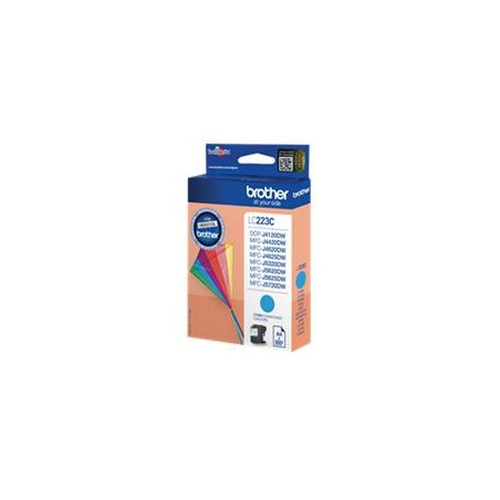 Cartucho tinta brother lc223cbp cian 550