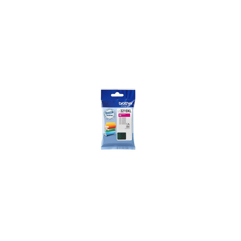Cartucho tinta brother lc3219xlm magenta 1500