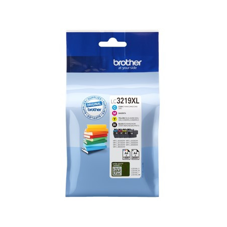 Pack cartuchos tinta brother lc3219xlval negro