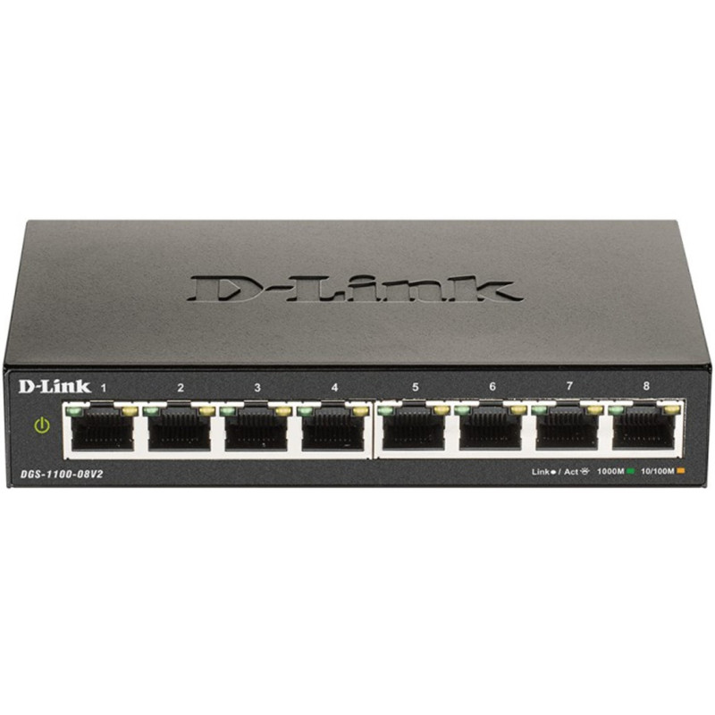 Switch d link 8 puertos 10 100