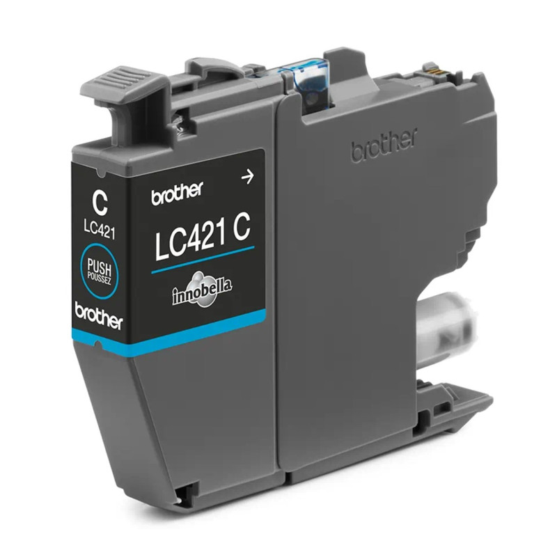 Cartucho tinta brother lc421c cian 200