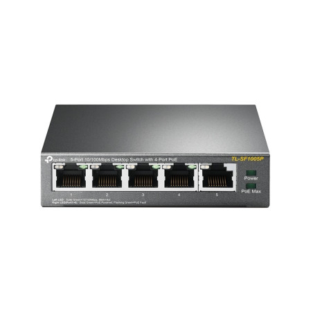 Switch 5 puertos tp link tl sf1005p 10
