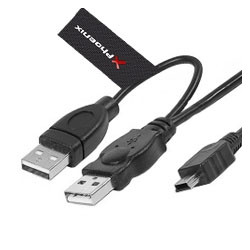 Cable 2 conectores usb 20 a