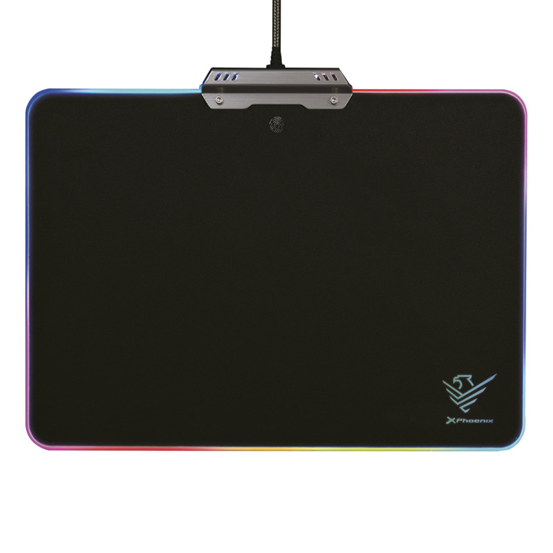 Alfombrilla gaming factor xpad rgb negra