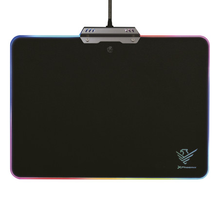 Alfombrilla gaming factor xpad rgb negra