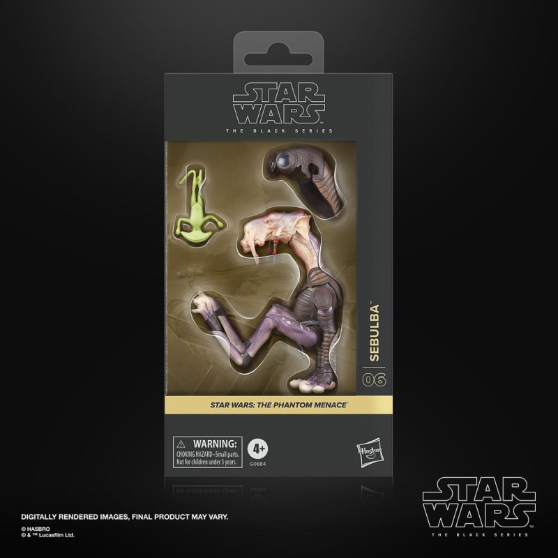 Figura hasbro star wars the black