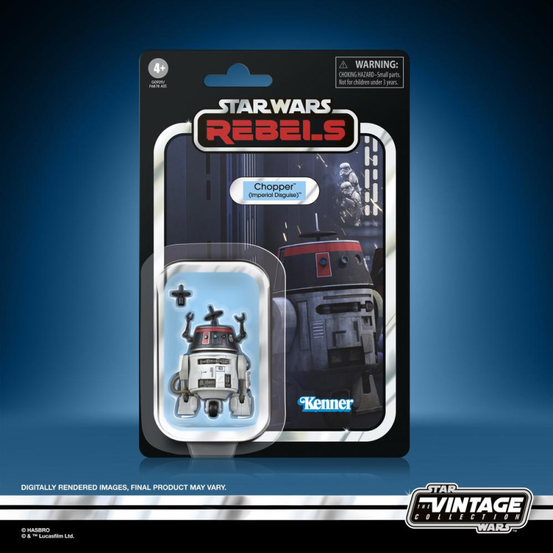 Figura hasbro star wars rebels chopper
