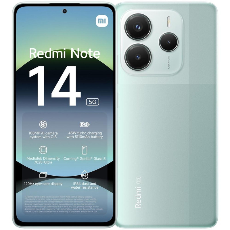 Movil xiaomi redmi note 14 5g