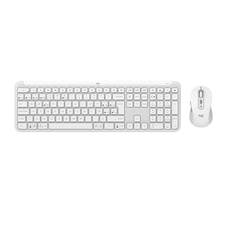 Teclado raton logitech mk950 inalambrico