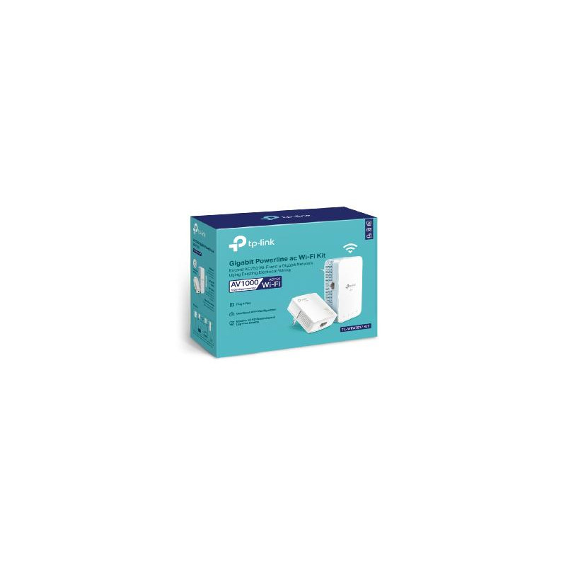 Kit adaptadores powerline ac tp link tl wpa7517
