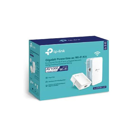 Kit adaptadores powerline ac tp link tl wpa7517