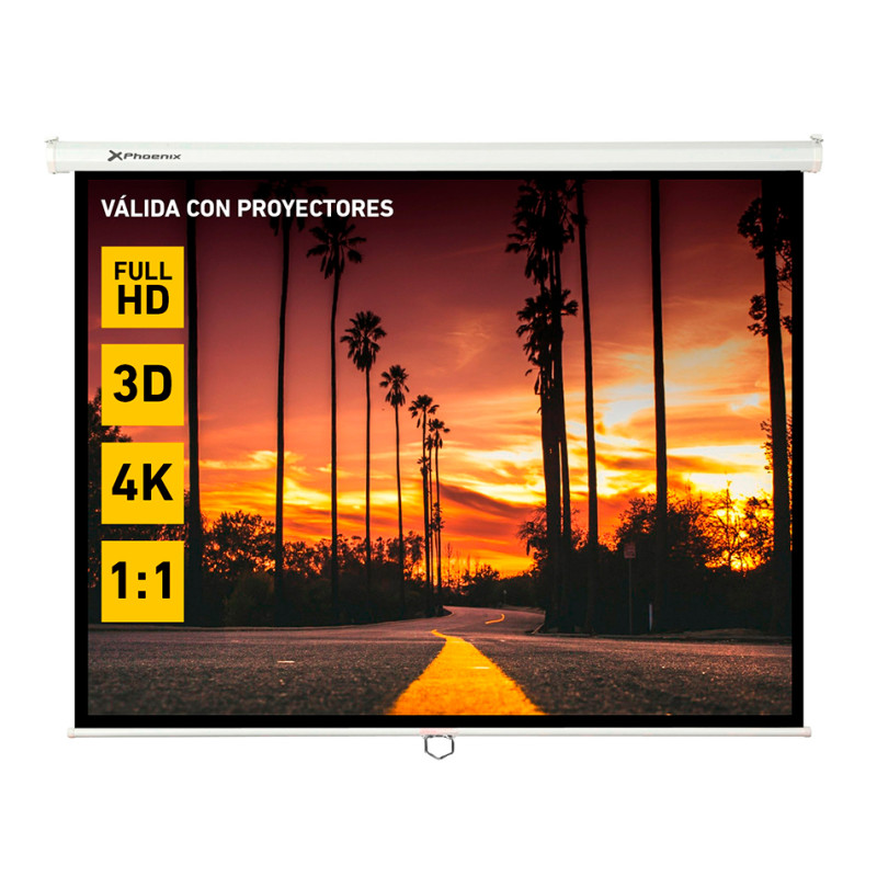 Phoenix pantalla de proyeccion manual