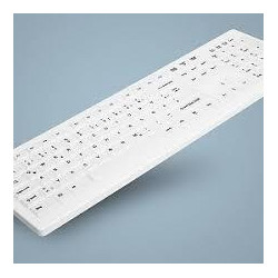 Teclado active key ak c8100f uvs w sp blanco