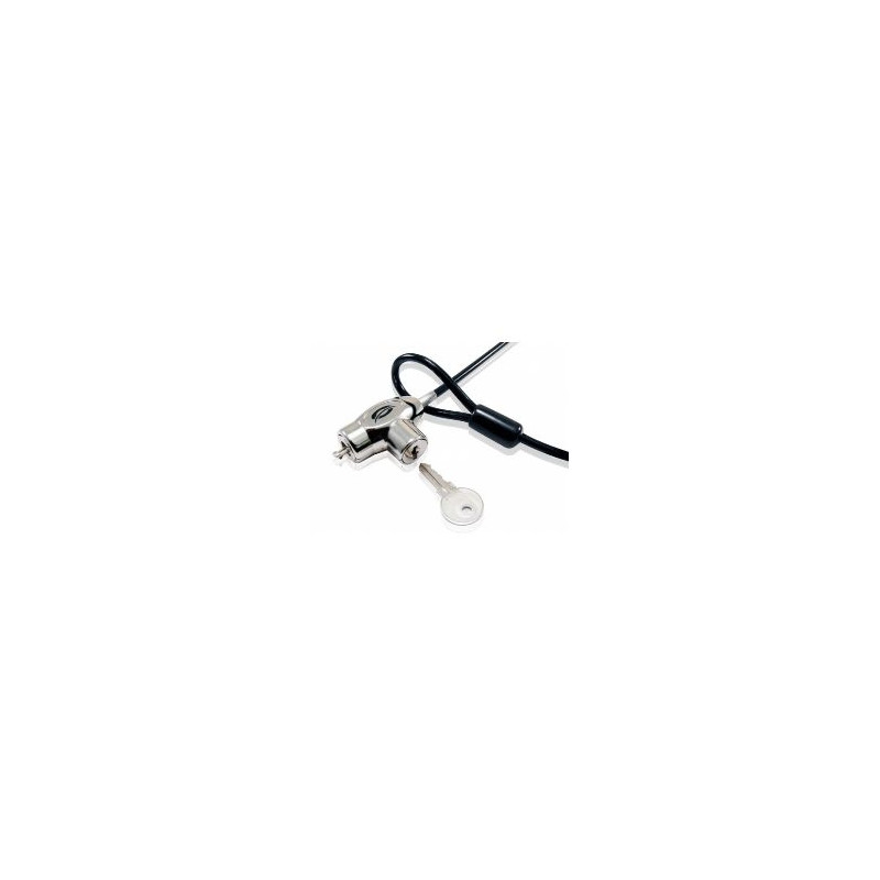 Cable seguridad antirrobo con llave portatil