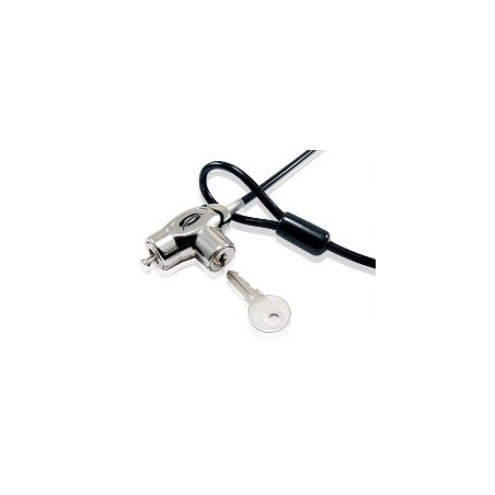 Cable seguridad antirrobo con llave portatil