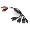 Hub externo conceptronic usb 20 con