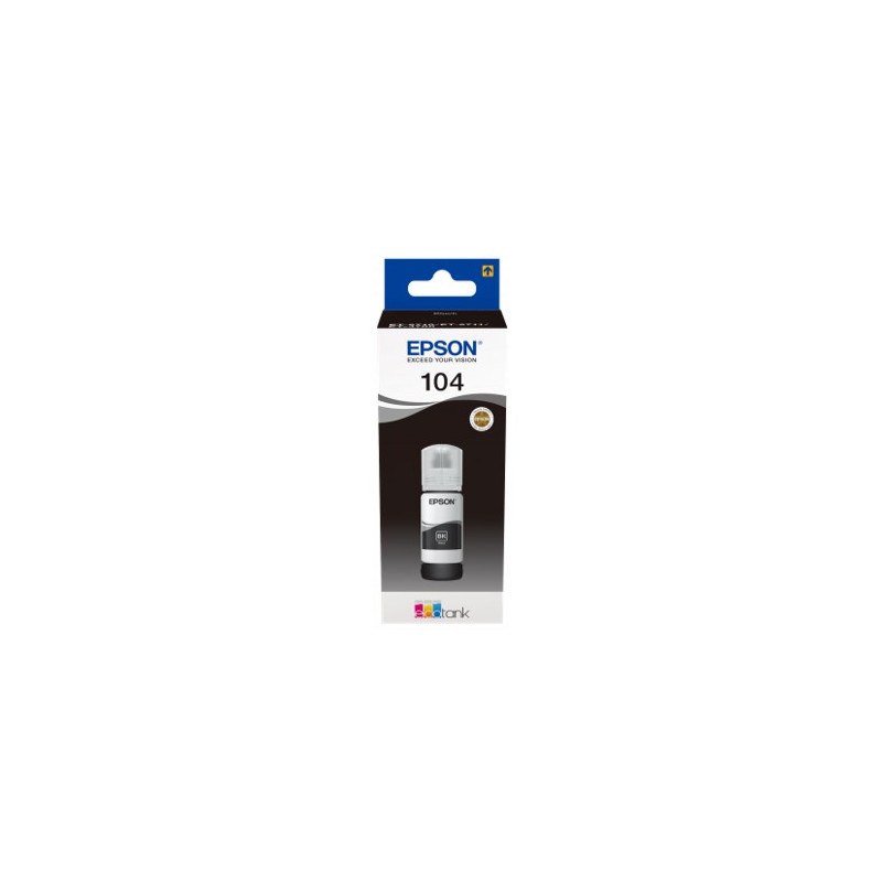 Cartucho ecotank epson 104 negro ink
