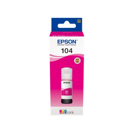 Cartucho ecotank epson 104 magenta ink