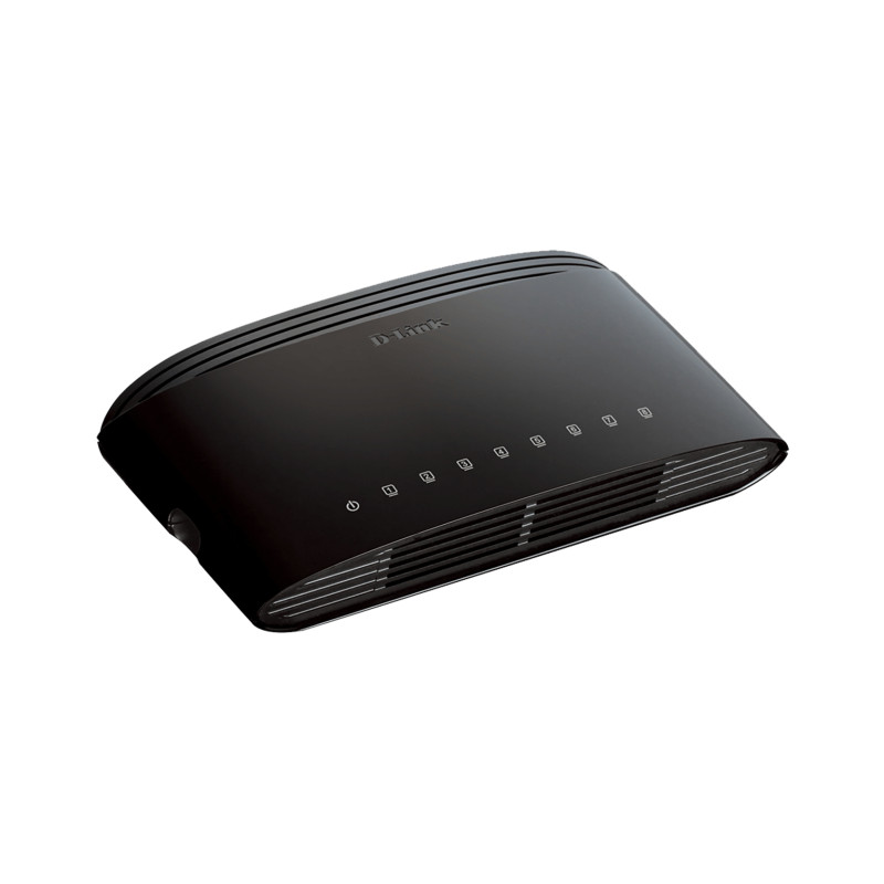 Switch 8 puertos 10 100 d link