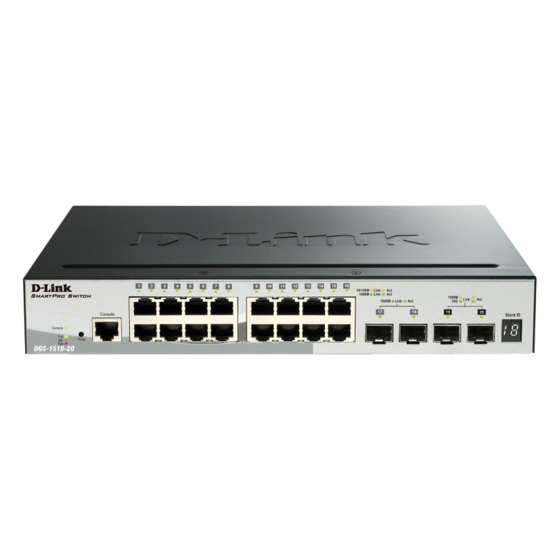 Switch 20 puertos 10 100 100