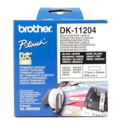 Etiquetas papel precortada brother dk11204 17