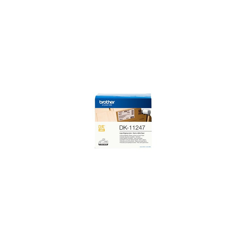 Etiquetas papel precortada brother dk11247 103