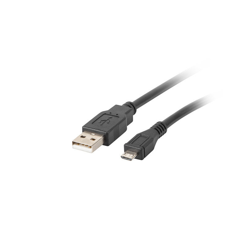 Cable usb lanberg 20 macho micro