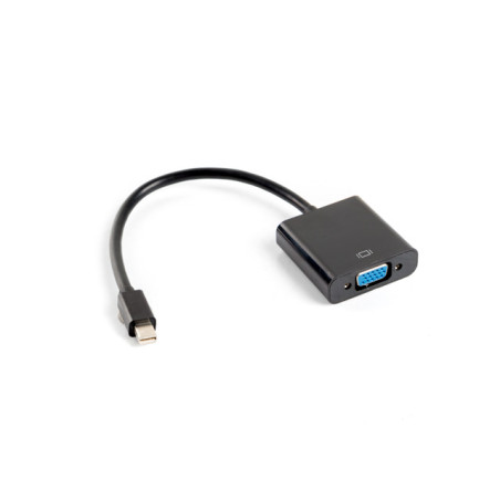 Adaptador lanberg minidisplayport macho vga hembra