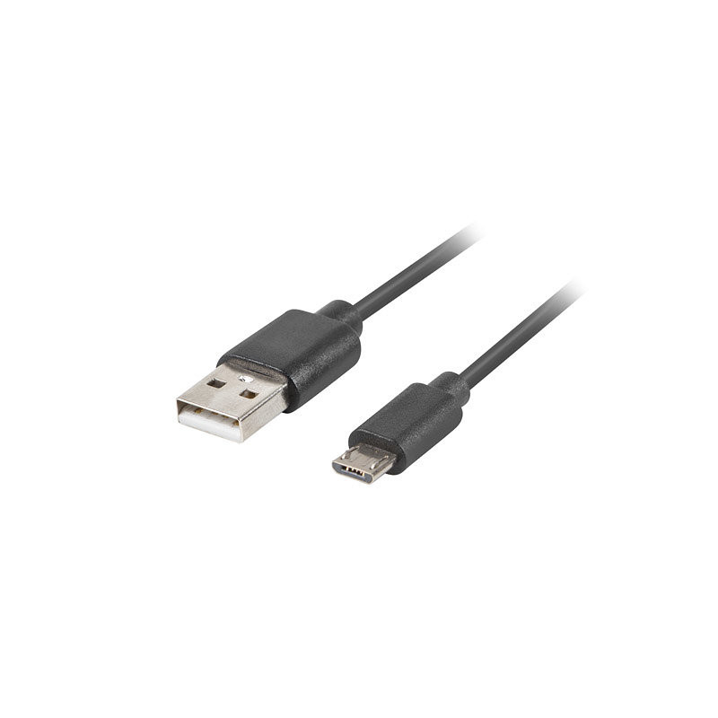Cable usb lanberg 20 macho micro