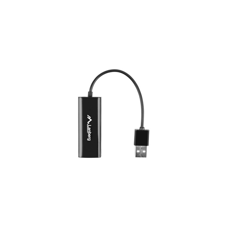 Adaptador usb lanberg 20 ethernet rj45