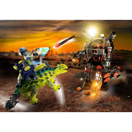 Playmobil saichania defensa del luchador