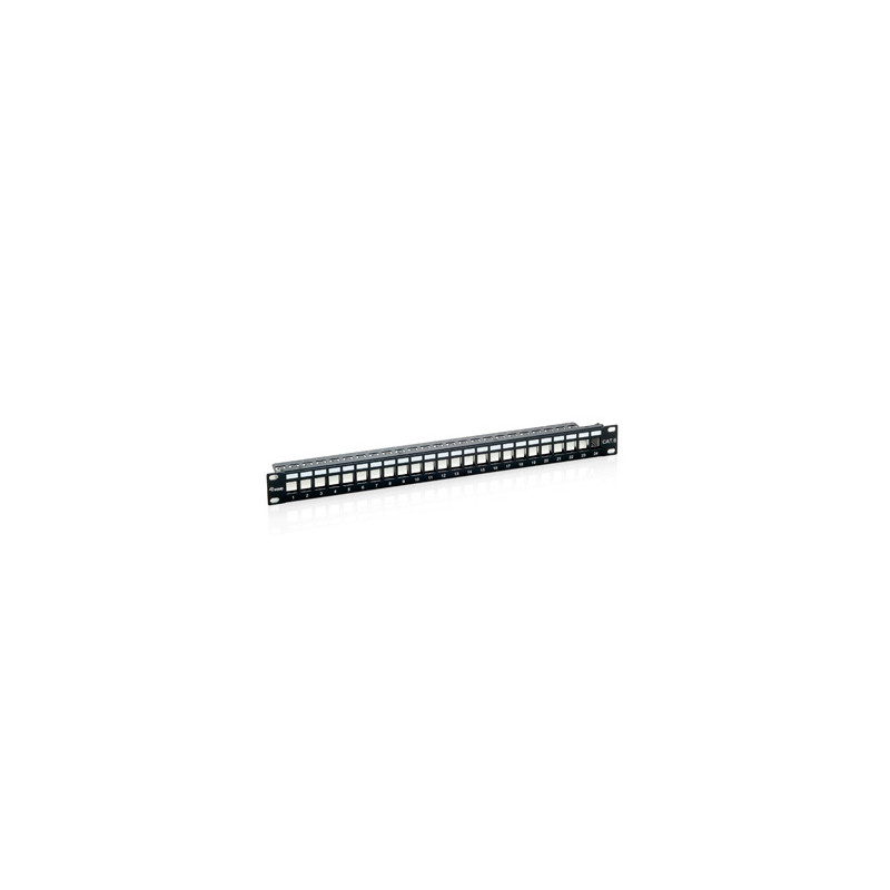 Patch panel equip vacio cat6 24