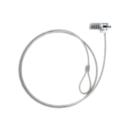 Cable seguridad tooq combinacion 15m ranura