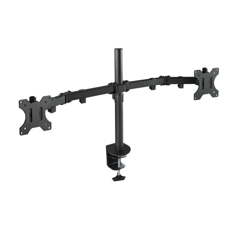Soporte mesa tooq db1232tn b 2 pantallas