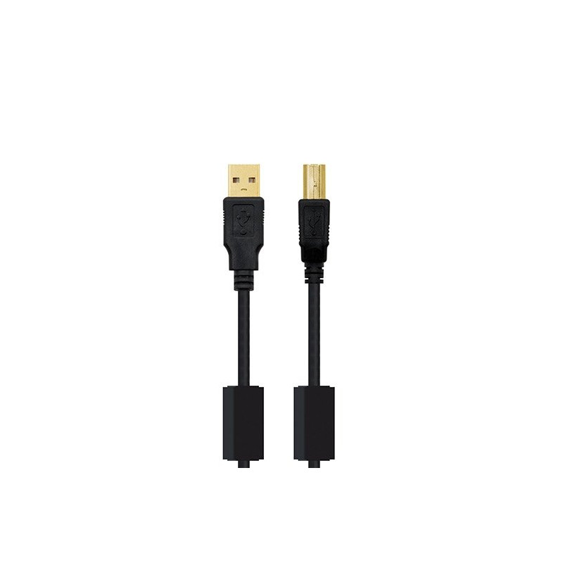 Cable impresora ferrita nanocable usb a a