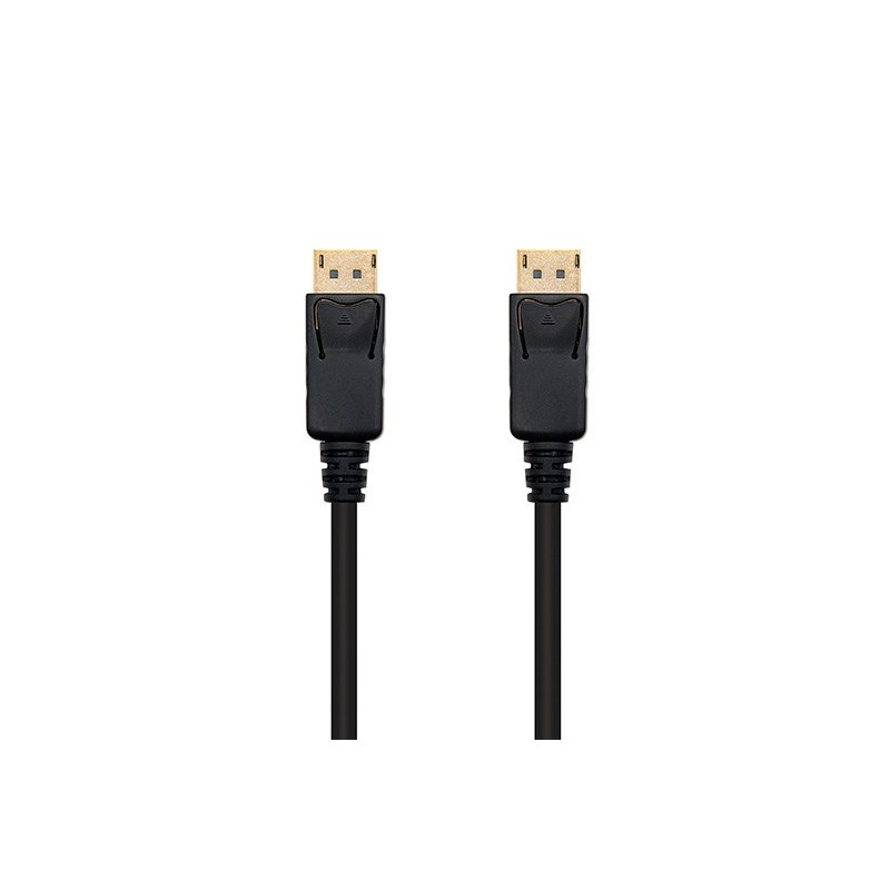 Cable displayport m m 3m nanocable negro