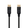 Cable displayport m m 3m nanocable negro