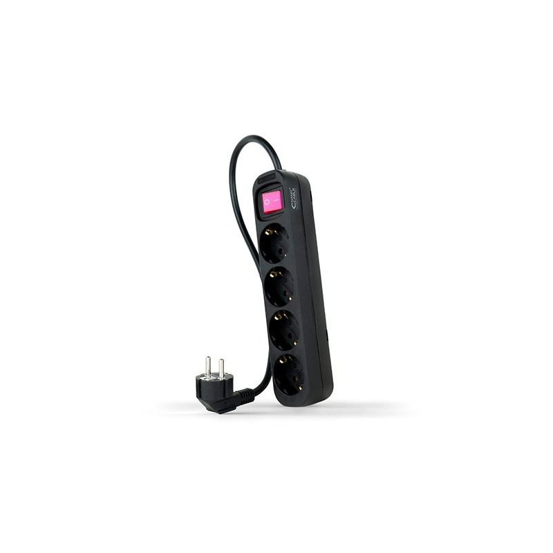 Regleta 4 tomas 14m con interruptor