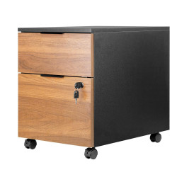 Cajonera phoenix artisan combinacion negro y