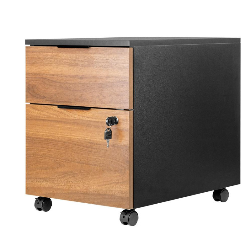 Cajonera phoenix artisan combinacion negro y