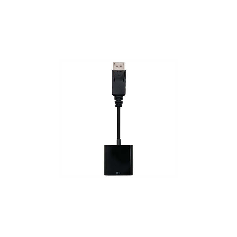Adaptador displayport a svga nanocable macho hembra