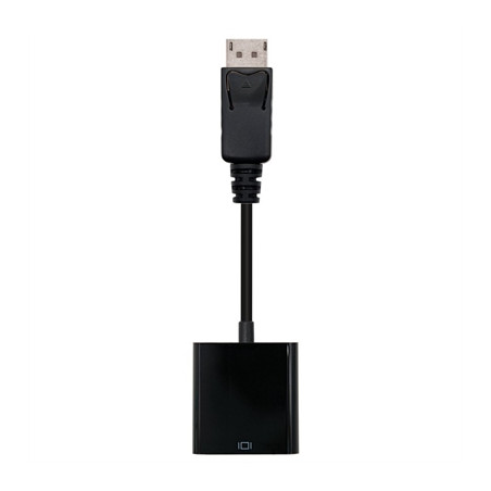Adaptador displayport a svga nanocable macho hembra