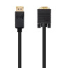 Cable displayport a vga nanocable 2m