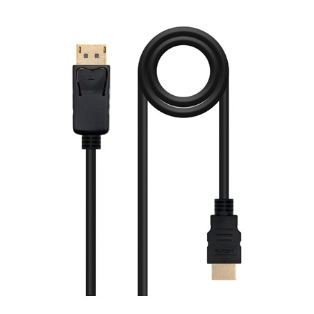 Cable conversor nanocable displayport a hdmi
