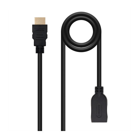 Cable hdmi 20 nanocable 2m macho hembra